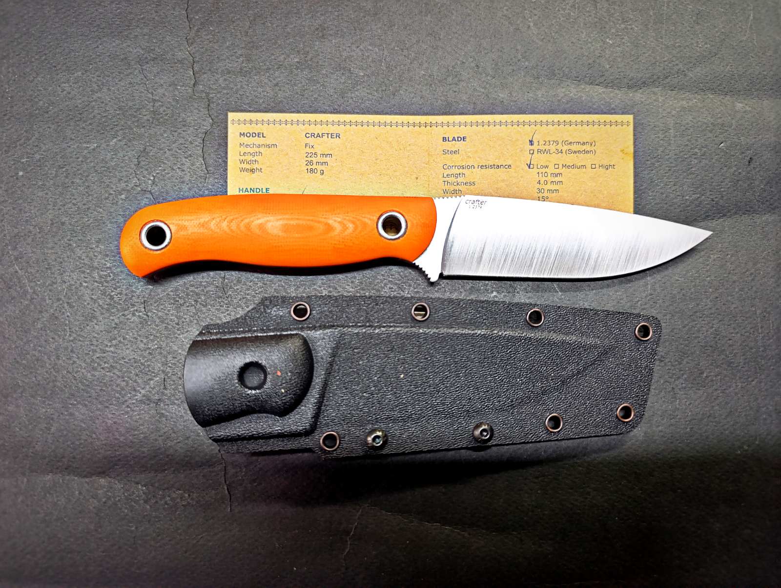 Manly Crafter Orange гледка 2