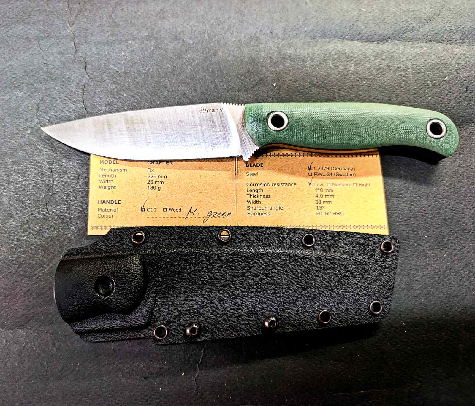 Manly Crafter Military